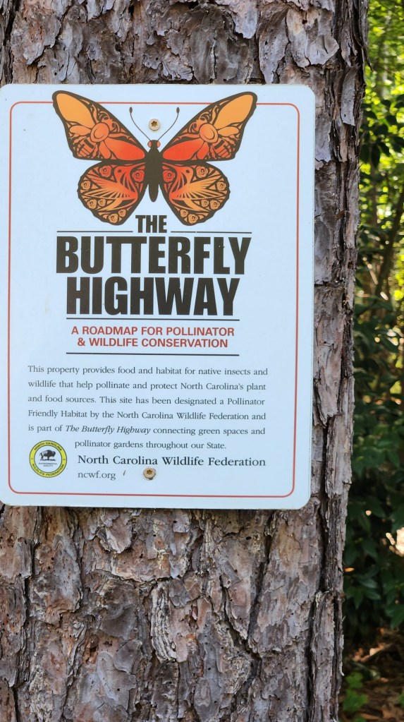 Butterfly Highway sign